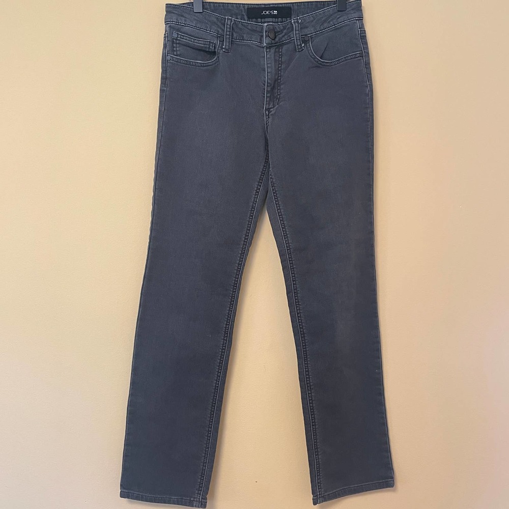 Joe's Jeans Women's Straight Leg Jeans 16 32 Gray Black